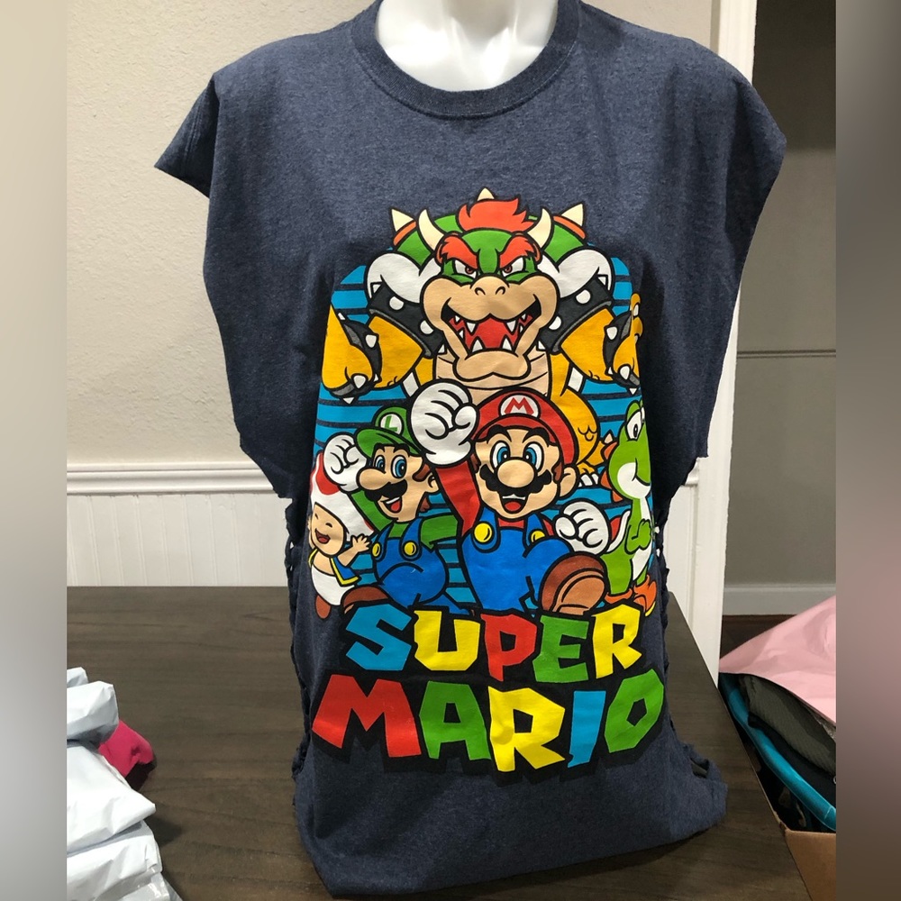 2XL Super Mario TShirt for Women